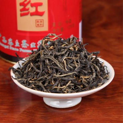 廣西農墾那坡縣百合有機茶 紅茶 工夫紅茶 罐裝茶葉 那坡紅 廣西農墾茶葉