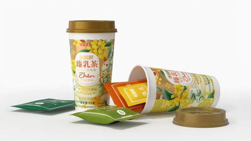 香飄飄全新 臻乳茶 系列,用包裝打造產品宣傳點